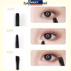 MAKY 6 CÁI Mắt Cọ Trang Điểm Bộ Chuyên Nghiệp Mềm Mại Đường Viền Phấn Mắt Bút Kẻ Mắt Lông Mày Bàn Chải Nữ Làm Đẹp Da Mặt Dụng Cụ Mỹ Phẩm VN