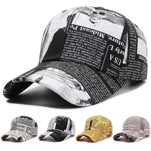 Mũ bóng chày unisex thiết kế mới, in họa tiết thú vị, phù hợp với style streetwear và các hoạt động outdoor như câu cá.