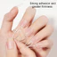 【Roshy】dùng được trong đèn UV. Móng giả dán không dính dạng gel cứng