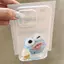 Ice Cream Frog cho trường hợp iPhone 17pro iPhone 15/14/13pro Skin Scrub