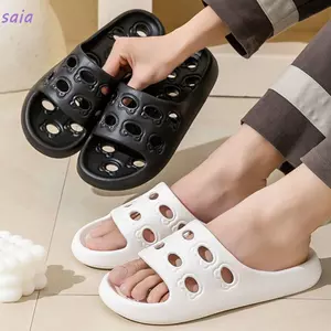 Dép Phòng Tắm SAIA, Dép Tắm Chống Trơn Trượt Rỗng, Dép Tắm Rò Rỉ Nước Hoạt Hình Mùa Hè