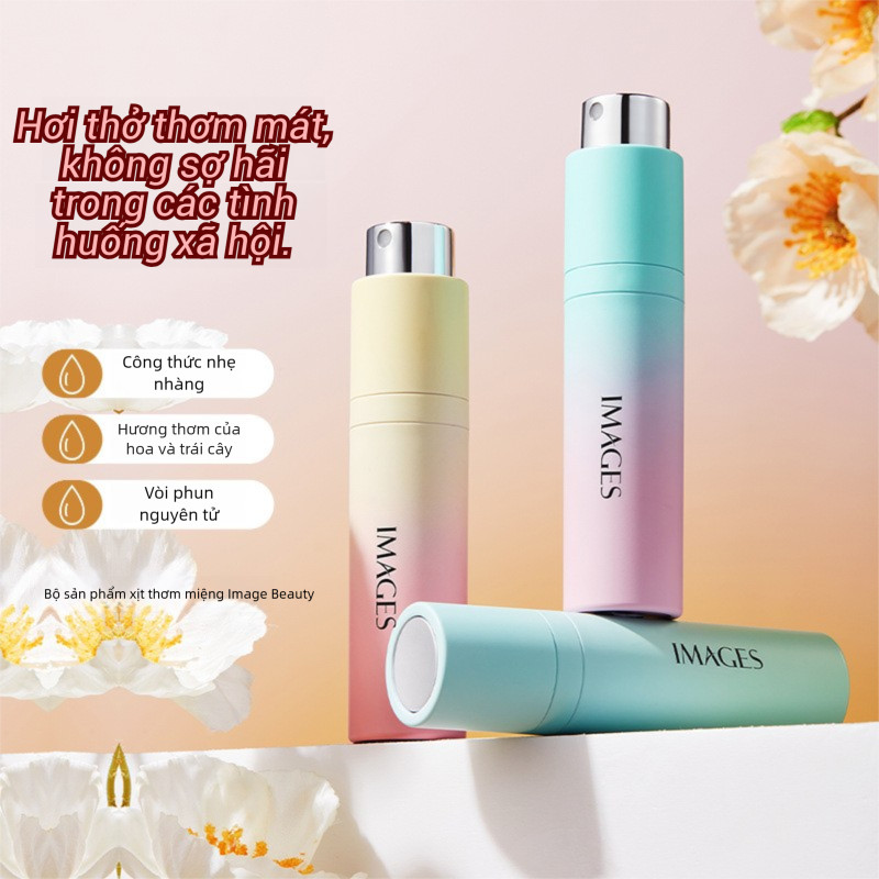 HÌNH ẢNH Xịt Miệng Hơi Thở Tươi Sạch Mùi Hương Thơm Di Động Làm Mát Hơi Thở Xịt Miệng