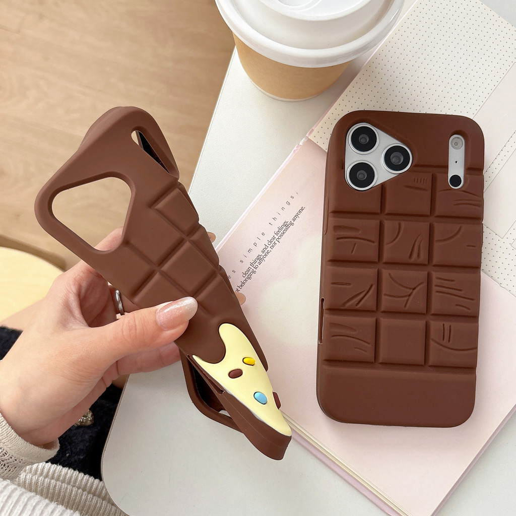 Sáng Tạo Mô Phỏng Kẹo Chocolate iphone17 Apple 16 Thích Hợp Cho 14 / 15pro max Ốp Điện Thoại Chống Sốc 13