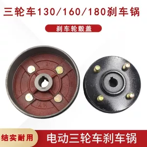 Nồi/hub ba bánh điện, má phanh trống 130/160/180, khối phanh