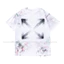 <![CDATA[Áo thun cổ tròn tay ngắn chất liệu cotton nguyên chất với thiết kế in chữ hiện đại]]>