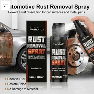 Xịt tẩy rỉ sét cho trung tâm bánh xe ô tô Bảo vệ vệ vệ sinh kim loại 50ml