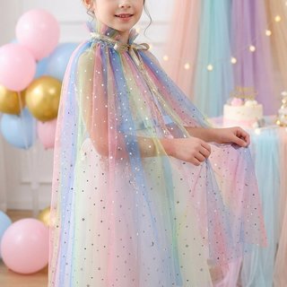 Bé Gái Công Chúa Mũi Vương Miện Trái Tim Cây Đũa Phép Trang Phục Voan Lấp Lánh Đảng Nhập Vai Bộ