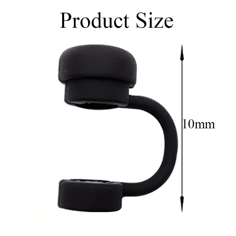 Nắp đậy ống hút bằng silicon màu trơn, chống bụi, an toàn thực phẩm.