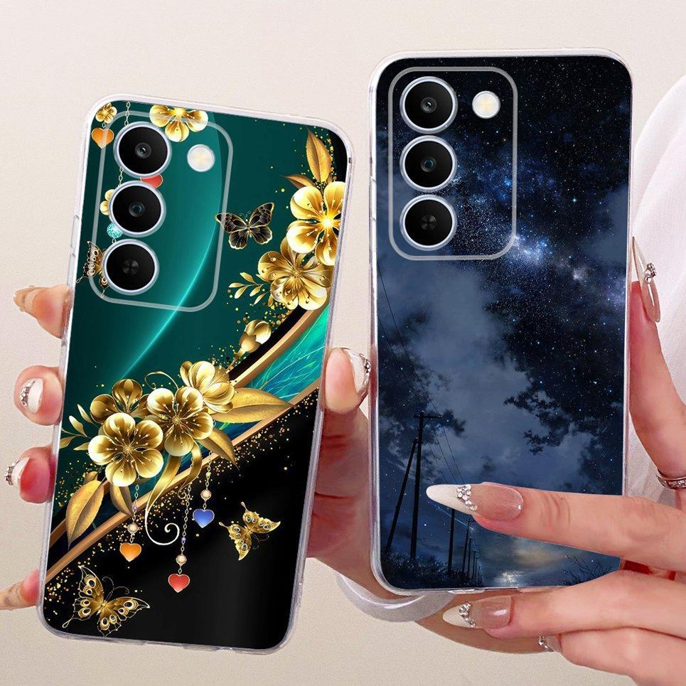 Nơ Họa Tiết Trái Tim Tình Yêu Mèo Dễ Thương Ốp lưng Realme C83 C100 P4 Lite 5G Realme C100i 4G Vỏ Mềm Trong Suốt Silicon Ốp Lưng