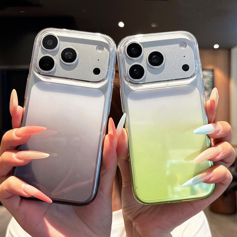 Ốp điện thoại cứng PC siêu mỏng Gradient cho iPhone 17 Pro Max 16 15 14 13 Vỏ bảo vệ chống sốc