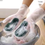 Găng tay rửa chén chống nước bằng cao su đa chức năng với bàn chải tích hợp-Nhà bếp chuyên dụng, loại bỏ mỡ hiệu quả