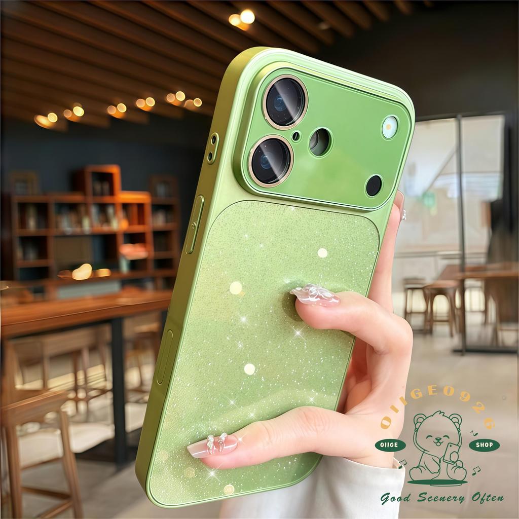 【 Ốp lưng iPhone17 】 Túi khí lấp lánh chống rơi Vỏ điện thoại iphone17 Pro Max 16 15 14 13 cho vỏ iPhone Vỏ mềm silicon TPU chống sốc