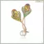 Trâm Cài Hoa Dainty Dễ Thương Cho Nữ Thiết Kế Hoa Tulip Ve Áo Chân Thanh Lịch