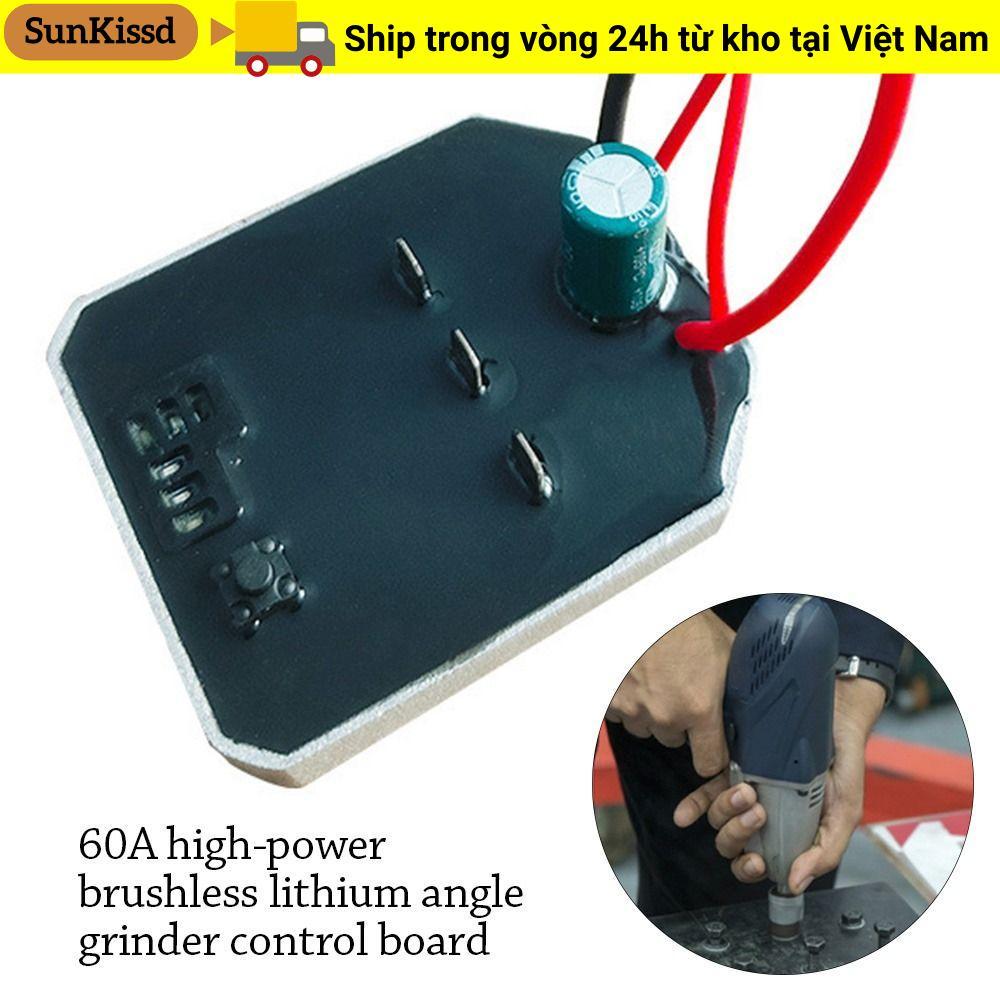 Bảng điều khiển máy mài góc SUNKISSD, Bảng mạch Công cụ điện Công tắc tốc độ, Công tắc tốc độ bộ điều khiển 60A Bảng cờ lê điện Công cụ điện
