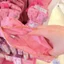 Phong cách mới Nhật Bản HeIIoKitty Túi đựng nơ màu hồng dễ thương Đồ dùng học sinh Hộp đựng bút chì