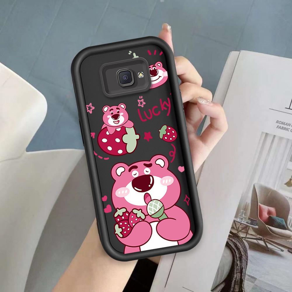 Ốp Lưng Cho Samsung J7 Prime Hoạt Hình Silicone Bé Gái Mềm Ốp lưng TPU Đồ Chơi Câu Chuyện Lotso Mắt Thiên Thần Ốp Lưng Chống Sốc