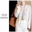 Milyfashion Size Lớn Màu Chấm Bi In Hơi Trong Suốt Mỏng Chống Nắng Mùa Hè Phong Cách Mới Tất Cả Trận Đấu Mỏng Hơn Nhìn Cổ Tròn Áo Thun Top
