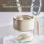 TRTR Hộp Gia Vị Sang Trọng Ánh Sáng Đơn Giản Có Thìa, Kính Không Chì Thiện Cấp Thực Phẩm, Thiết Kế Lật Trong Suốt, Tay Cầm Có Thể fortable VN