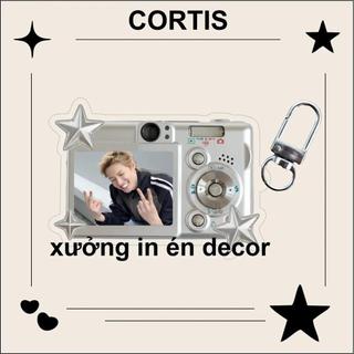 Móc khoá hình ảnh camera cortis Martin , James , Juhoon , Seonghyeon và Keonho Xưởng in Én decor