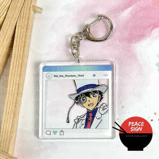 Móc khóa DETECTIVE CONAN ver KHUNG INSTA - Thám Tử Lừng Danh mica trong acrylic anime độc đáo