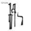 Toyuvn Toyuvn fangzi Gấp Đàn Guitar Tầng Đứng Nhạc Cụ Dây Chân Đế Tripod Chất Liệu Kim Loại cho Âm Bass Điện