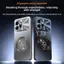 Ốp Lưng Cho Honor 600 Pro Mới Nâng Cấp Khung Ống Kính AF Mờ Kim Loại Mặt Sau 360° Ốp điện thoại chống rơi giá đỡ xoay