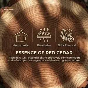 TRTR Cedar Thơm Bóng Cho Tủ Quần Áo Tủ Quần Áo Ngăn Kéo Sử Dụng Chống Ẩm Làm Mát Trang Trí Nhà Hương Thơm Phụ Kiện Lưu Trữ VN