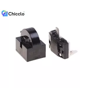 2 Chiếc QP2-4.7 Rơle khởi động PTC 1 Pin Rơle khởi động tủ lạnh và 6750C-0005P Bảo vệ quá tải tủ lạnh Đẹp