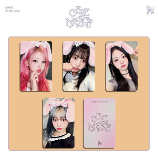 GC9 4 Cái / bộ QWER LOMO Card 4th Mini Album CEREMONY Hina Bưu Thiếp Bộ Sưu Tập Ngôi Sao Ngoại Vi CG9