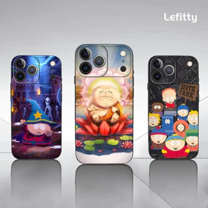 TP-1 Phim Hoạt Hình S-Nam P-Park Ốp Lưng Điện Thoại IPhone 17 16 15 14 13 12 11 Pro Max Plus Mini Đen Mờ Vỏ Mềm Funda