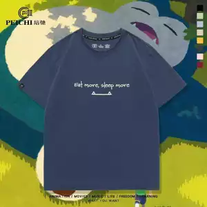 Pokémon Pokémon Pokémon Kaimon Cùng Phong Cách Đồng Thương Hiệu Cotton Nguyên Chất Áo Thun Ngắn Tay Mùa Hè Nam Nữ Thanh Niên Phù Hợp Với Quần Áo
