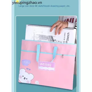 Túi nghệ thuật chuyên dụng hoạt hình lớn dễ thương 8 mở dành cho sinh viên