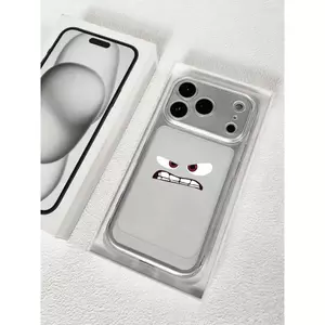 Gương mặt kỳ lạ apple apple 17ProMax/16/15 đơn giản ins mềm trường hợp iPhone 13/14