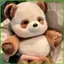 Gấu Gấu Trúc Thú Nhồi Bông Dễ Thương Mềm Chạy Bộ Búp Bê 45cm Trẻ Em Vui Nhộn Ném Gối Cho Ghế Sofa Bàn Giường Nhà saixit2vn