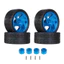 4 63 * 27mm Cho MJX Hyper go 1 / 14 14301 14302 14303 RC Xe Kim Loại Bánh Xe Trung Tâm Lốp Nâng Cấp Lốp 12mm Adapter