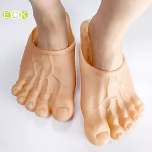 Dép Vui Nhộn Nam Nữ Unisex Creatire Ngón Chân Crazzy Năm Ngón Chân Giày Nam Đi Biển Dép Halloween Cosplay Đạo Cụ Đẹp