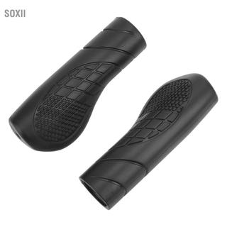 soxii SPYMINNPOO Tay lái xe đạp Tay cầm 1 cặp Giảm xóc chống trượt bằng nhựa cho xe đạp leo núi