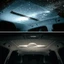 Máy chiếu Galaxy TOPTOOLCX, Đèn LED chiếu phạm vi lớn có thể điều chỉnh lấy nét có thể điều chỉnh Đèn bầu trời đầy sao, Đèn khí quyển 5V1A 3 mức độ sáng có thể điều chỉnh Đèn ngủ USB Trang trí chơi game tại nhà