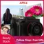 Apill Máy ảnh kỹ thuật số 1080P để chụp ảnh Tự động lấy nét Zoom 16X 16MP Vlogging với màn hình lật 180° Hỗ trợ nhỏ gọn Thẻ lưu trữ 128G