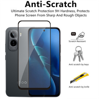 Kính Cường Lực Cho iQOO Z11 Turbo Z11X 4G 5G 2026 Bảo Vệ Màn Hình Full Cover Phim Bảo Vệ Điện Thoại Cho iQOOZ11X iQOOZ11Turbo Z11Turbo Ống Kính Máy Ảnh