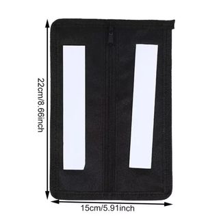 HOBBYIN Túi du lịch chống trộm HOBBYIN, Lưu trữ bí mật dung lượng lớn Ví đựng tiền xu có khóa kéo ẩn, Ngăn ẩn di động Túi đựng tiền Mini siêu mỏng Sử dụng hàng ngày