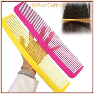 [Giao hàng từ Việt Nam] Lược chải tóc thẳng PURECOTTON0, Lược massage cắt tóc bằng nhựa khổng lồ, Quà tặng Lược massage khổng lồ Đạo cụ và biểu diễn sân khấu