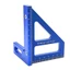 NOTE1 Dụng cụ kéo vuông chế biến gỗ, Thước tam giác Miter màu đỏ 45 độ, Kỹ sư thước đo đa góc hợp kim nhôm có độ chính xác cao màu xanh chính xác