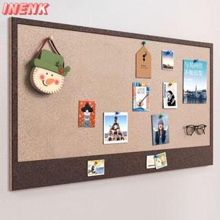 INENK Nhãn dán tường ảnh, Bảng lưu trữ không làm tổn thương Bảng nỉ tường, Giá trưng bày trang trí Bảng tin tự dính Trang trí ký túc xá