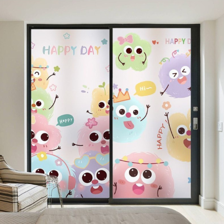 Decal Dán Kính Cửa Sổ HomeMate 3D Tĩnh Điện – Giấy Dán Kính Chống Nắng, Chống Nhìn Trộm Không Cần Keo