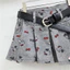 Váy Ngắn Denim Xếp Ly In Hình Ngọt Ngào Nữ Mùa Hè 2026 Phong Cách Mới Cao Cấp Hông Chống Xước Váy Chữ a Tren