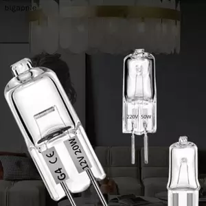 Bóng đèn Halogen bigapple 12V 220V G4 / G5.3 / G9 20W / 25W / 35W / 40W Trong suốt mỗi bóng để trang trí nội thất RDG