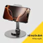 Chân đế hoàn toàn bằng kim loại Xoay 360°Có thể gập lại Dễ dàng mang theo Thích hợp cho máy tính bảng và điện thoại