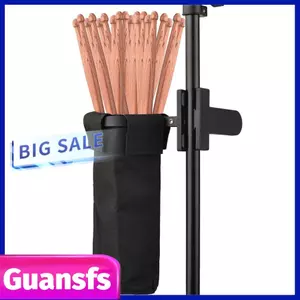 Guansfs Giá đỡ dùi trống LiebeWH giữ nhiều cặp Kẹp dễ dàng cho giá đỡ trống với chức năng làm sạch túi