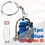 Móc khóa thiết bị lặn mô phỏng CATMALLER88, Mặt dây chuyền thẻ phẳng 2D Acrylic sáng tạo, Quà tặng trang sức cá nhân vui nhộn Móc khóa ô tô